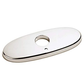 American Standard 775P400.295 4" Deck Plate for NextGen Selectronic Faucets, 4", Brushed Nickel