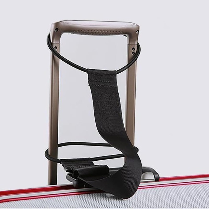2 Pack Elastic Fastening Belt for Luggage, Nylon Backpack Luggage