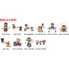 Flash Cards (Verb Time Off), A5 Size, English Card.com Flashcards,