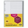 Marbig Indices & Dividers 1-31 Tab Pp A4 Grey