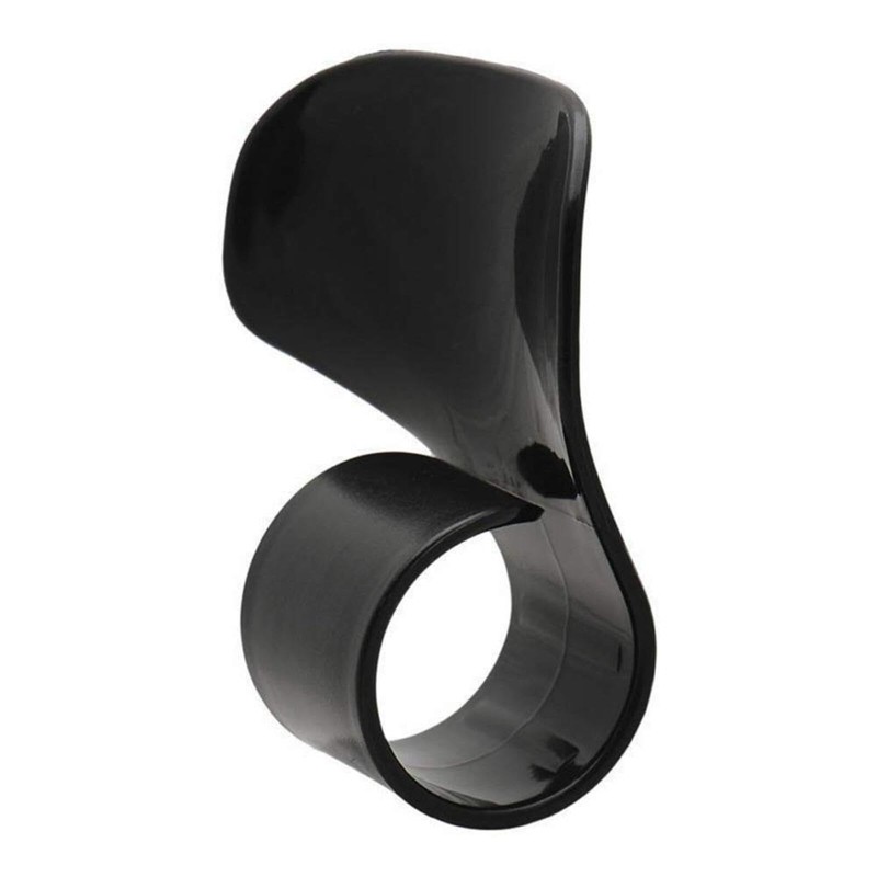 4 Pcs Throttle Assist Cruise Control Grip Black ABS Handlebar
