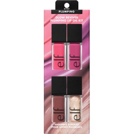 Aceites Labiales Voluminizador e.l.f. Glow Reviver Set – Labios más llenos y brillantes