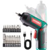 HYCHIKA Electric Screwdriver, 6N.m and 2000mAh 3.6V Cordless Screwdriver with