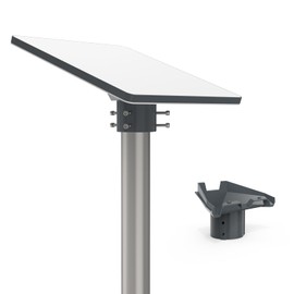 HOLACA Starlink Mini Pipe Adapter, Roof Pipe Holder, Metal Adapter for Variable Mast Sizes (1 - 2.1 Inch) Compatible with Starlink Mini, Accessories for Starlink Internet Kit Satellite