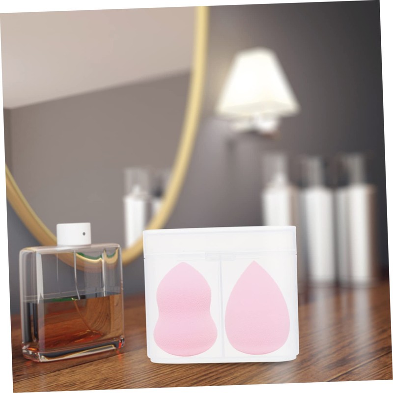 STOBAZA Cotton Pad Organizer Storage Box Holder for Nail Tools