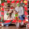 Christmas Photo Booth Frame with 30pcs Photo Booth Props Selfie