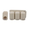 Toothbrush Holder Wall Mounted Multi Functional Toothbrush Toothpaste Dispenser for