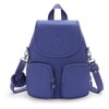 Kipling FIREFLY UP Small backpack (convertible to shoulderbag), Ocean Blue