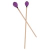 1 Pair Marimba Mallets Medium Hard Yarn Head with Maple