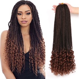 Crochet Braids Hair Extensions, Synthetic Hair for Braiding Hair, Kanekalon Synthetic Hair, Crochet Hair Extension Set, Braid, Fake Hair (60.9 cm (Pack of 7), #T30)