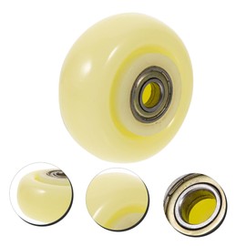 ULTECHNOVO 4pcs Cart Wheel Silent Caster for Directional Towing Heavy-Duty Industrial Wheel for and Factories Easy to Install and Maneuver Wear-Resistant Design