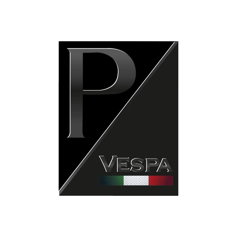 Cascade Emblem Compatible with Vespa and Piaggio 3D Sticker Gel
