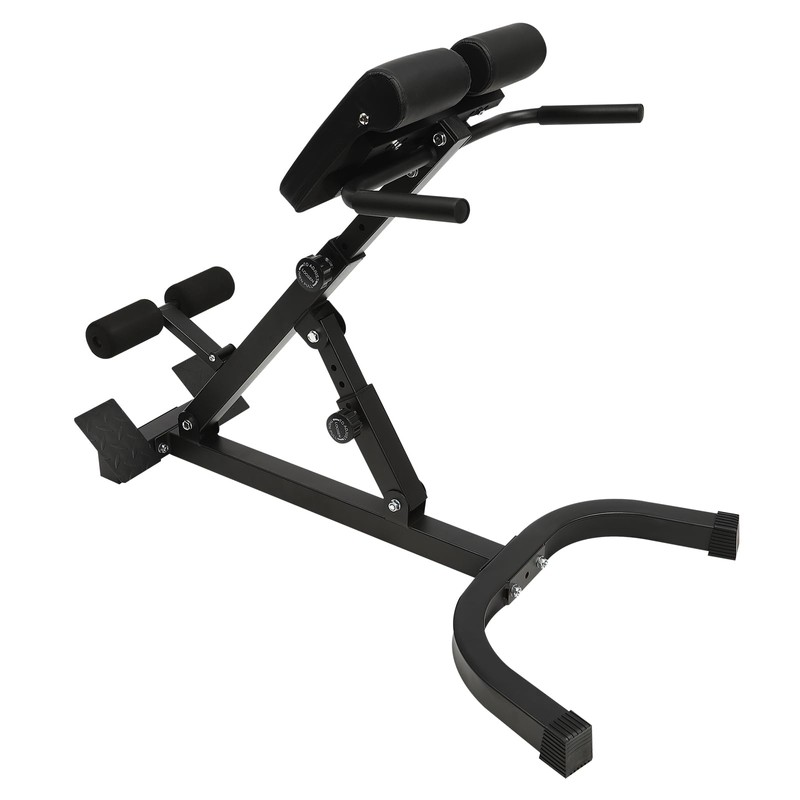 BYGOVICE Foldable Hyperextension Roman Chair, Hyperextension Bench for Home Gym