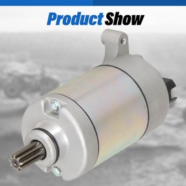 WFLNHB Starter Motor Replacement for Yamaha Kodiak 700 Grizzly 550 700 YFM550 YFM700 2009-2019 28P-81890-00-00