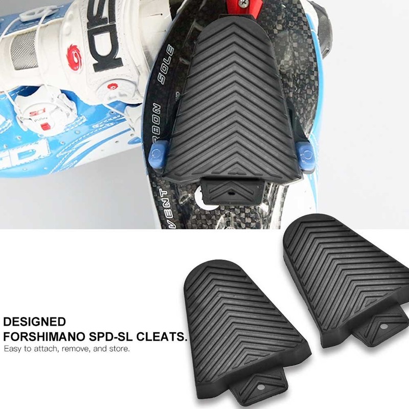 1Pair Road Bike Bicycle Pedal Cleat Cubierta protectora para Shimano