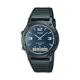 Casio Men's AW49HE-2AV Ana-Digi Dual Time Watch