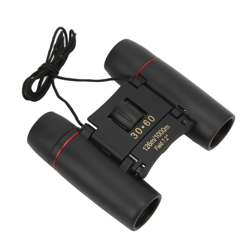 30x60 Compact Binoculars Clear Low Light Vision Easy Focus Portable