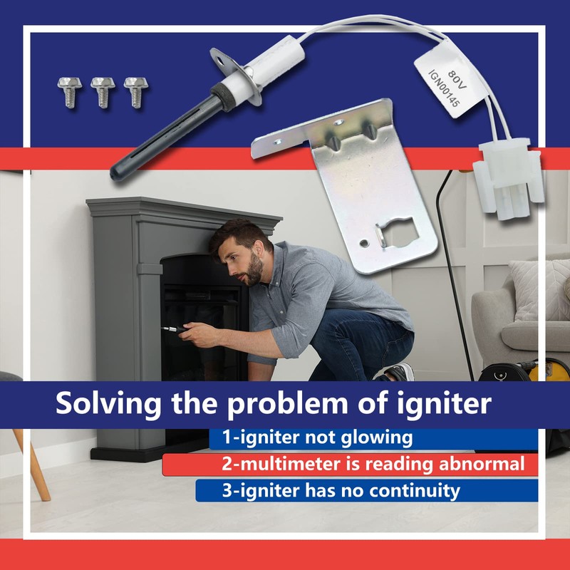 80 Volt IGN00145 Furnace Ignitors for Furnace Igniters Compatible with