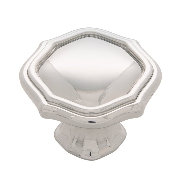 Belwith-Keeler B076137-14 Trellis Knob 1-1/2-inch Diameter, 1.5 Inch, Polished Nickel