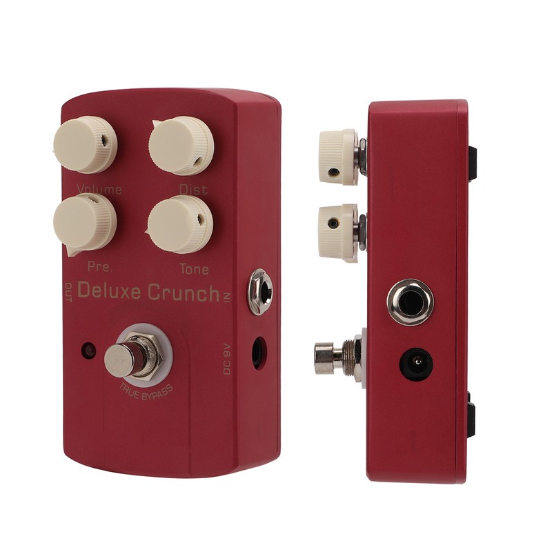 Electric Guitar Effect Pedal Deluxe Crunch Distortion Single Instrument Accessory