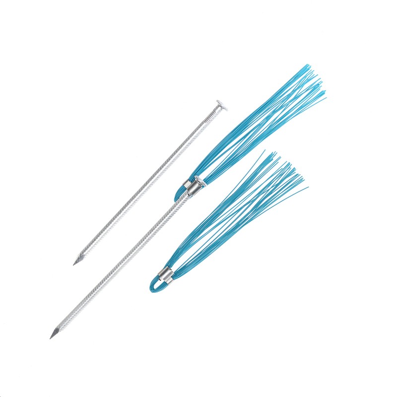 Trail Chasers Ground Markers Blue 6" Marking Whiskers with Lightweight,