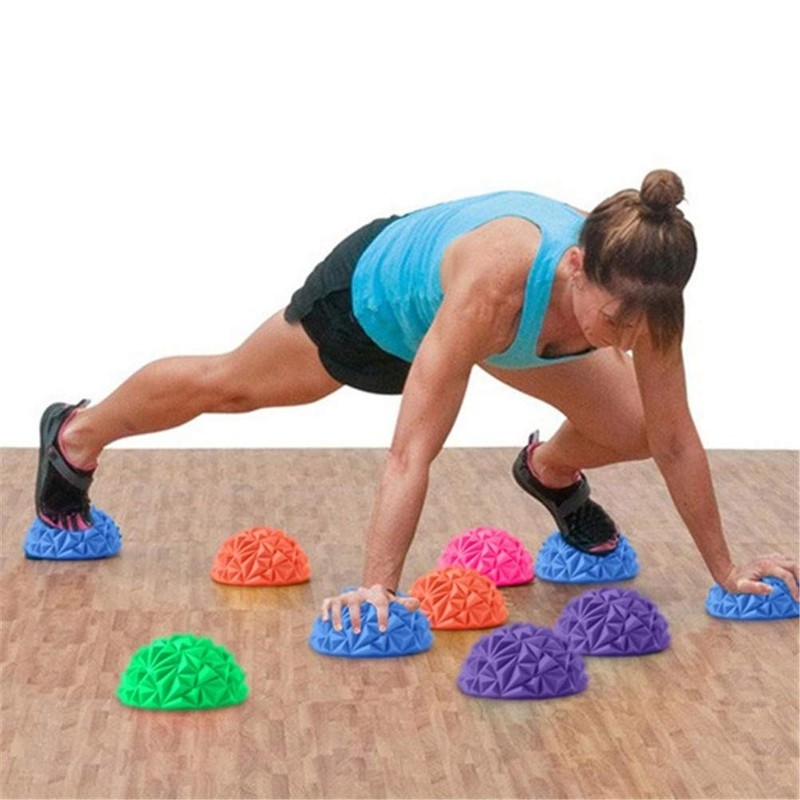 Leikance Fascia Foot Massage, Hemisphere, Half Round Massage Ball for