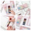 1600Pcs Sticky Tabs, Transparent Sticky Notes Flags Pastel Book Tabs