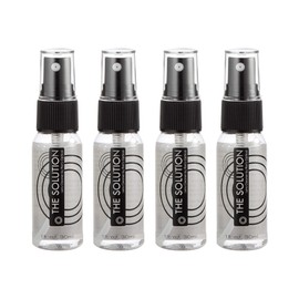 The Solution Lens Cleaner Spray | Pack of 4-1oz Alcohol Free Eyeglass Lens Cleaning Spray for Glasses, Lens, Screens