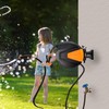 Ayleid Retractable Garden Hose Reel,3/8 in x 66 ft Wall