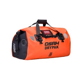 Greanthour Motorcycle Dry Bag - Waterproof Motorcycle Duffle & Luggage Tail Bag Saddle Bags with Roll Top Closure, Large Storage Space，for Motorcycle Back Seat(Orange, 40L)