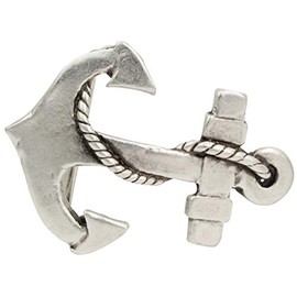 BELTINGER Belt Buckle Anchor 4.0 cm | Buckle Interchangeable Buckle Belt Buckle 40 mm Solid | Interchangeable Belt up to 4 cm, Antique silver