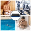 Newwiee 2 Pcs Men's Bath Towel Wrap Adjustable Body Shower