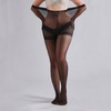 LADYFAN 3 Pairs Plus Size Women's Sheer Tights 20D High