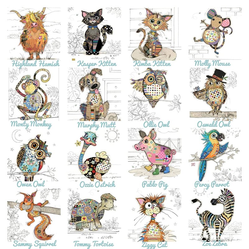 Bug Art Blank Greeting Card - Duncan Dragon, G032