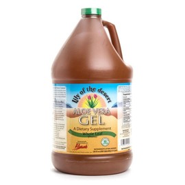 Lily of the Desert Aloe Vera Gel Whole Leaf, 1 piece, 3.78L / 릴리오브더데저트 알로에 베라 젤 홀 리프, 1개, 3.78L