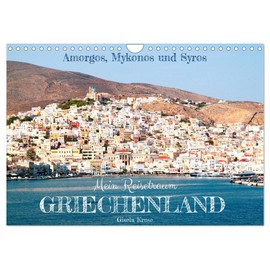Mein Reisetraum Greece (Wall Calendar 2026 DIN A4 Landscape), CALVENDO Monthly Calendar
