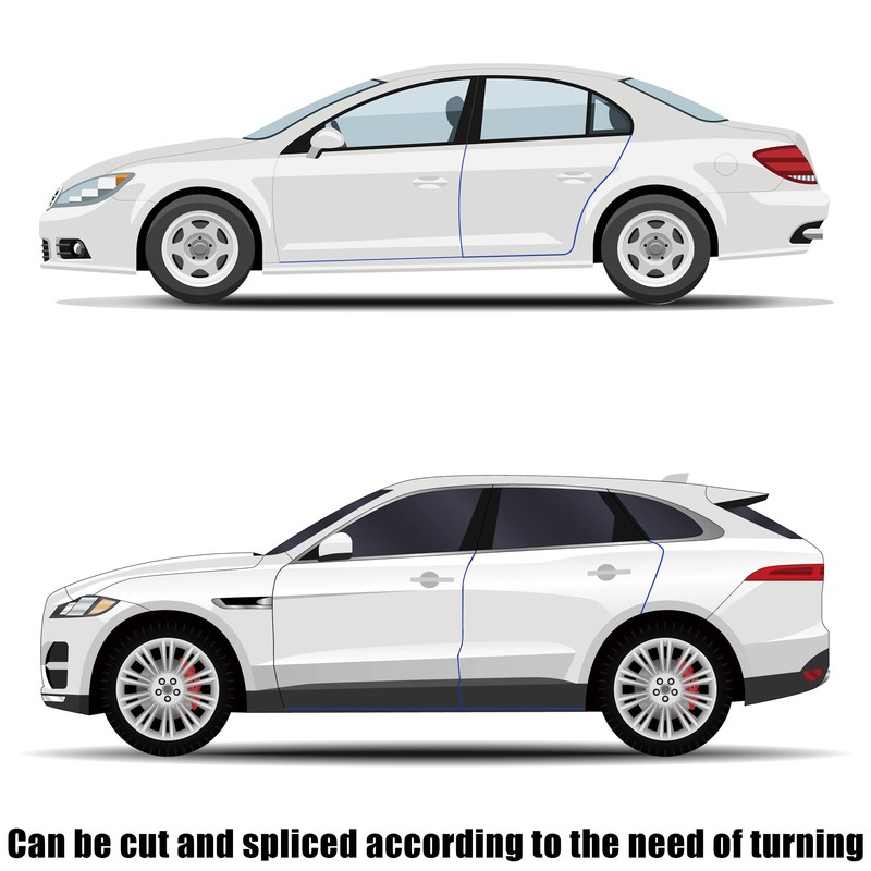 X AUTOHAUX 13.1ft 4m Length Car Door Edge Guards Protector