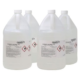 CleanPro 1 Gallon USP-Grade 70% Isopropyl Alcohol, 4 Count