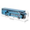 Electric 1:32 Alloy Doubledecker Bus Model Toy with Light Music