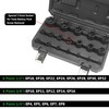 19pc External Torx Plus Socket Set 6 Point EP Socket
