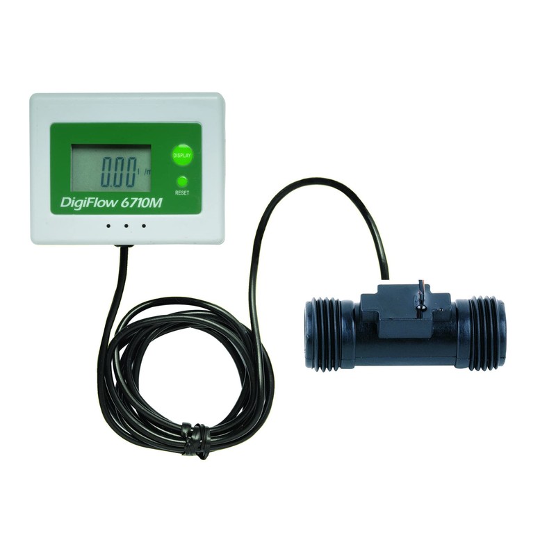Savant Flow Totalizer and Flow Rate Meter 3/4" NPT for
