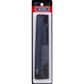 Ace -Peineta Clásica, 7.5 pulgadas, Negro