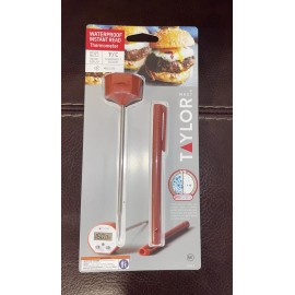 Taylor 9842 5" Stem Digital Pocket Thermometer, -40 Degrees To 450 Degrees F