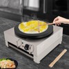 LIAPDG 16 Inch Large Pancake Machine, Electric Crepe Maker Crepes