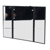 3 Folds Lighted Vanity Makeup Mirror LED Light Table Mirror