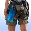 OUDQFCJ 2 Pcs Reusable Foldable Water Bottle, Drinking Pouch for
