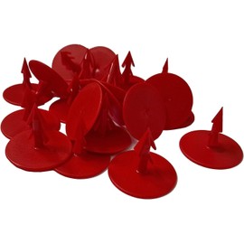 NOVANETUS Push Pins, Pins, Pins, Pins, Clips for Fixing Underfloor Heating Film, Push Pins for Underfloor Heating Grid, 200 Pieces
