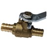 3/4" Pex Brass Ball Valve for Hot & Cold Water