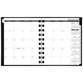 AT-A-GLANCE Weekly/Monthly Appointment Book/Planner, January 2019 - December 2019, 8-3/4" x 11", Move-A-Page, Black (70950E05)