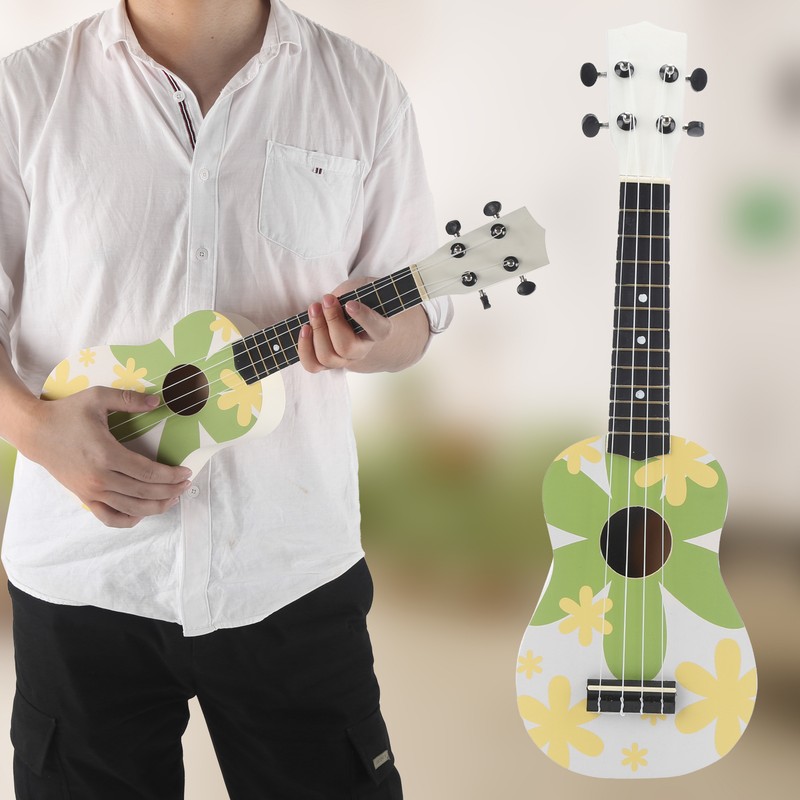 Ukulele Hawaiian 4‑String Guitar for Beginners Kid Adult Student Instrument